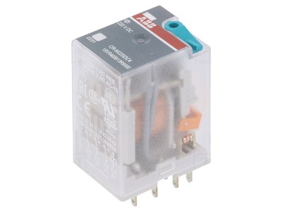 Releu electromagnetic DPDT 24V DC foto