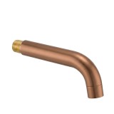 Pipă pentru baterie &icirc;ncastrată Rea Lungo 16 cm Brushed Copper