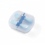 Set tacamuri Baby Ono ergonomice albastru, BabyOno