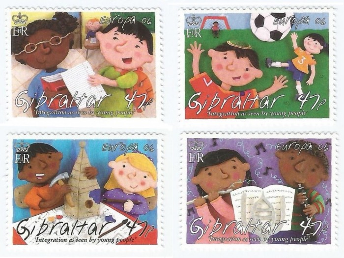 |Gibraltar, Europa CEPT, 2006, MNH