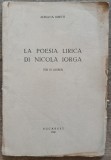 La poesia lirica di Nicola Iorga - Adriana Ribetti// 1940