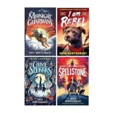 Cumpara ieftin Ross Montgomery 4 Books Collection Set (the Midnight Guardians, The Chime Seekers, Spellstone And I Am Rebel)