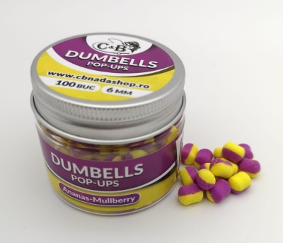 Dumbells C&amp;amp;B Pop-Ups, Ananas &amp;amp; Mulberry, 6mm foto