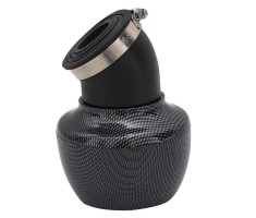Filtru aer sport scuter moto Atv turbo model carbon cu reductii 25mm-35-42-48mm foto