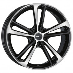 Jante AUDI Q5 8.5J x 19 Inch 5X112 et32 - Mak Nurburg Black Mirror - pret / buc foto