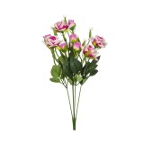 Buchet decorativ artificial, Trandafiri, 43 cm, multicolor, ATU-081193, Oem