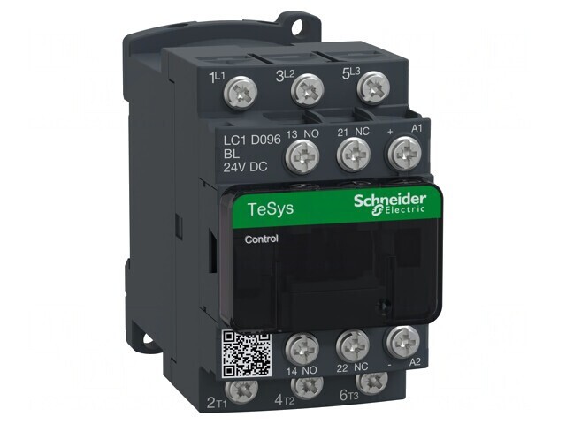 Contactor 3P 24VDC 9A LC1D096BD