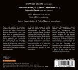 Brahms: Complete Liebeslieder Walzer, Op. 52 &amp; 65, Hungarian Dances | RIAS Kammerchor, Justin Doyle, Angela Gassenhuber, Philip Mayers