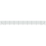 Cumpara ieftin Gard plasa de sarma, verde, 1,6x25 m, otel galvanizat