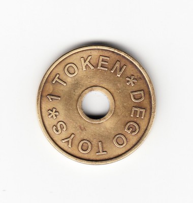 Jeton 1 token dego toys foto