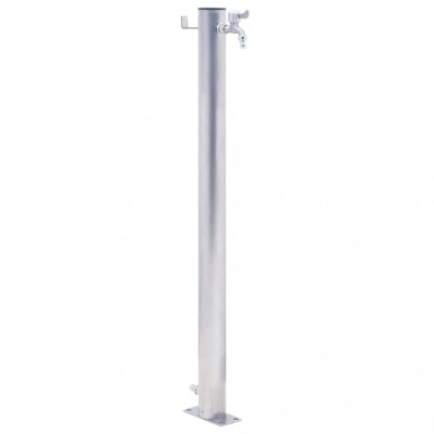 vidaXL Coloană de apă de grădină, 80 cm, oțel inoxidabil, rotund 364502 foto