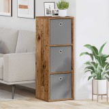 vidaXL Bufet cu sertar Lemn vechi 35 x 32 x 99,5 cm 8000570