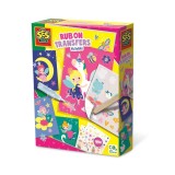 Set creativ pentru copii, Felicitari prin transfer metalic, +3 ani