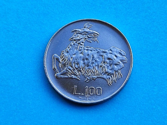 100 Lire 1974 San Marino-UNC-RAR