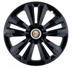 Set 4 Capace Roti Terra Negru R14, pentru Alfa Romeo foto
