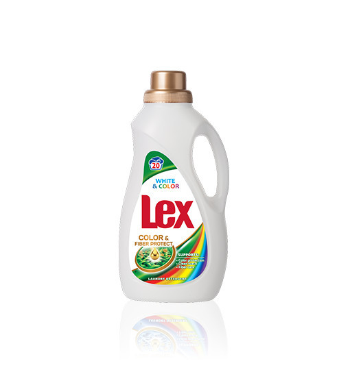 Lex Detergent de rufe White &amp; Color 1.1 L