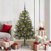 VidaXL Pom de Crăciun Artificial cu Ramuri Articulare și Conuri 150 cm 3395086