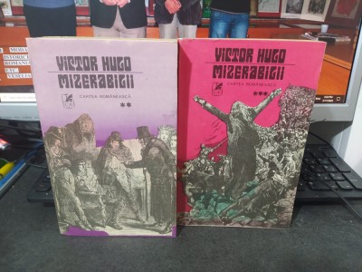 Victor Hugo, Mizerabilii, vol. 2-3, Cartea Rom&amp;acirc;nească, București 1981, 044 foto