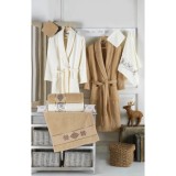 Cumpara ieftin Set Baie Luisa 10 Piese, Halate si Prosoape pentru El si Ea - HEP142