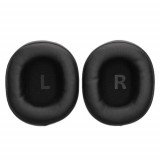 Set 2 Earpads kwmobile pentru OneOdio A70, Piele ecologica, Negru, 60765.01