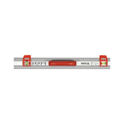 Riglă cu nivelă din aluminiu 1000mm Yato YT-70715 foto