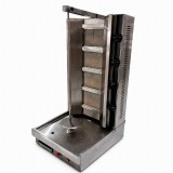 Cumpara ieftin Rotisor profesional din inox - DenisNetwork cu 5 arzătoare, pentru shaorma,