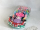 bnk jc Masinuta pentru copii Concept Racing - transparenta - iluminata LED - perfect functionala