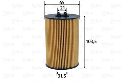 VALEO 586617 Filtru ulei foto