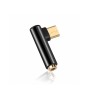 Adaptor USB-C Male la Jack Audio 3.5mm Female cu 4-poli-Culoare Negru