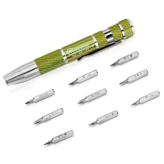Surubelnita set biti 9piese precizie+maner AD-96139