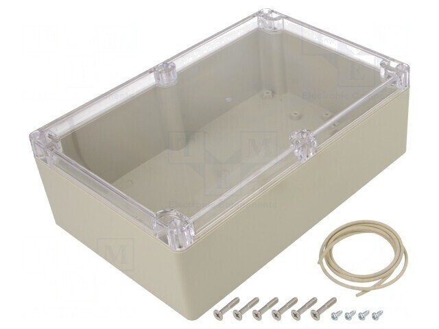 Carcasă universală bej IP65 Ritec ABS 146x222x75mm