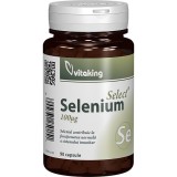 Seleniu 100mcg Vitaking 90cps