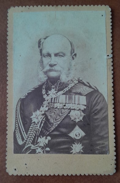 Fotografie tip CDV, Wilhelm I al Germaniei