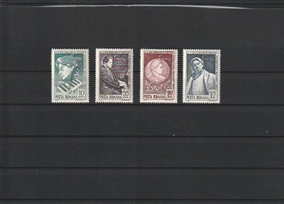 ROMANIA 1964 LP 591 AL III-LEA FESTIVAL INTERNATIONAL GEORGE ENESCU SERIE MNH foto