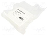 Şerveţel uscat poliester 100buc 102x102mm albă Techspray