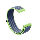 Curea material textil, compatibila cu Huawei Watch GT 7 46mm, Telescoape QR, 22mm, Blue-Green