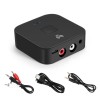 Adaptor convertor audio bluetooth NFC + DIGITAL TOSLINK la analog 2x RCA + Jack 3.5 mm, Oem