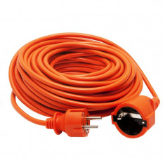 Cablu prelungitor Glo, 3 x 1.5 mm, 50 m, fisa dreapta foto