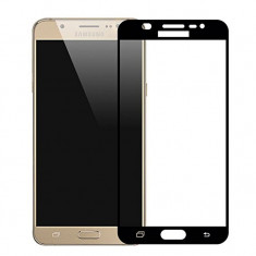 Folie Sticla Samsung Galaxy J7 2017 j730 Black Fullcover 2D Full Glue Tempered Glass Ecran Display LCD foto