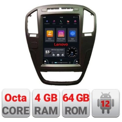 Navigatie Opel Insignia 2009-2013 tip tesla radio gps internet Qualcomm 8X 8+128 360 4G carplay android auto kit-tesla-114+ CarStore Technology foto