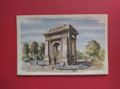 CARTE POSTALA - RPR - BUCURESTI - ARCUL DE TRIUMF