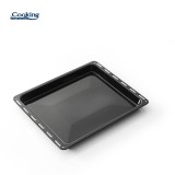 Tava emailata pentru cuptor Heinner, otel emailat, 45.5x37.5x3.5cm, rezistenta 800 grade, compatibila masina spalat vase