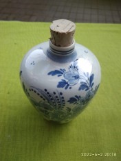Portelan DELFT HOLLAND, sticla tarie foto