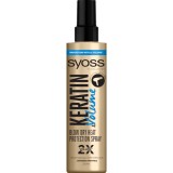 Spray protectie termica Keratin &amp; Volume, 200ml, Syoss