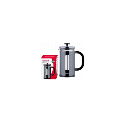 Infuzor gri, pentru cafea ,ceai, 1L, Klausberg foto