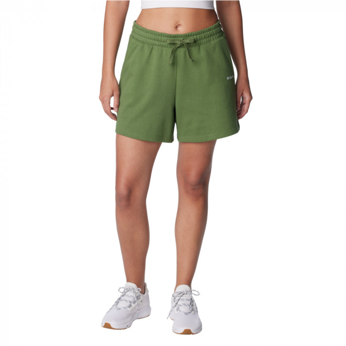 Pantaloni scurti Columbia Trek French Terry Wmns Shorts 2032941352 verde