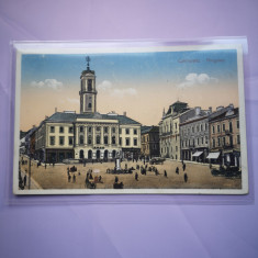 Carte postala Cernauti - Czernowitz, Ringplatz, inc sec XX, color, necirculata