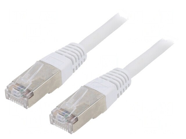 Cablu Patch Cord FTP Cat6 15m Gri Aurit