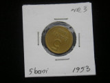 M1 C10 - Moneda foarte veche 10 - Romania - 5 banI - 1953