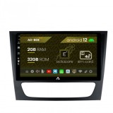 Navigatie Mercedes Benz W211 CLS, Android 12, E-Octacore 2GB RAM + 32GB ROM, 9 Inch - AD-BGE9002+AD-BGRKIT415